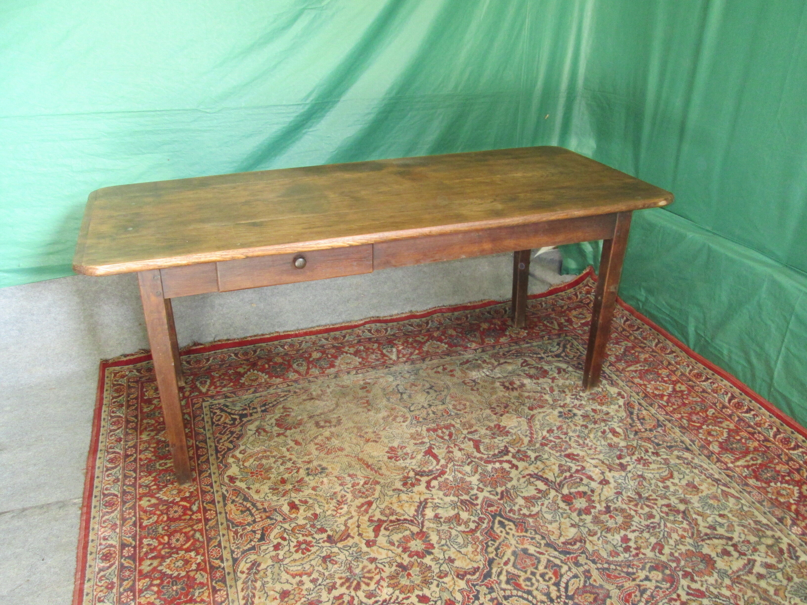 Oak farm table