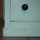 Painted pine linen cupboard or Victorian pantry circa 1860