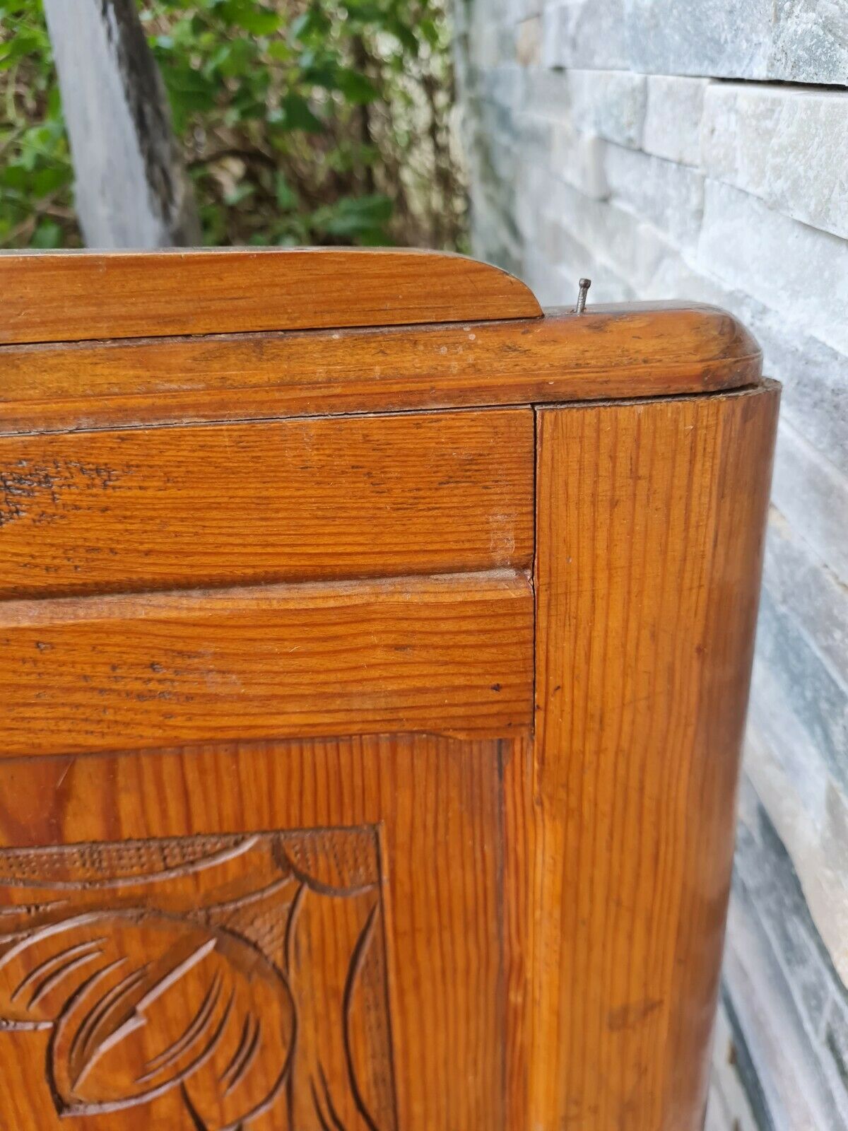 Art Deco headboard