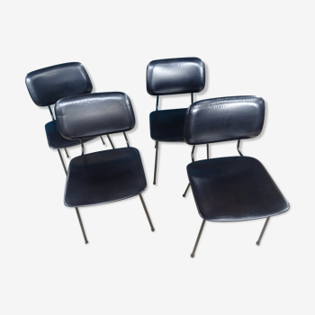 Série de 4 chaises Carolina par Airborne