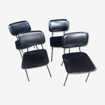 Series of 4 Carolina chairs by Airborne