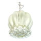 Large Frosted Bubble Glass Hanging Light