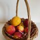 Vintage rattan baskets