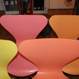 7 Series Arne Jacobsen chairs for Fritz Hansen
