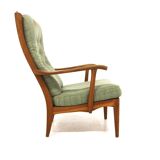Scandinavian armchair "Stora Fjäderbrickan" by Carl Malmsten, Sweden, 1970