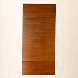 Scandinavian table with sliding shelves