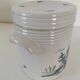 Stoneware storage jar with blue decoration – La Chapelle des Pots
