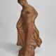 Draped Tanagra after Alexandre Bigot, Terracotta statuette, 20 cm