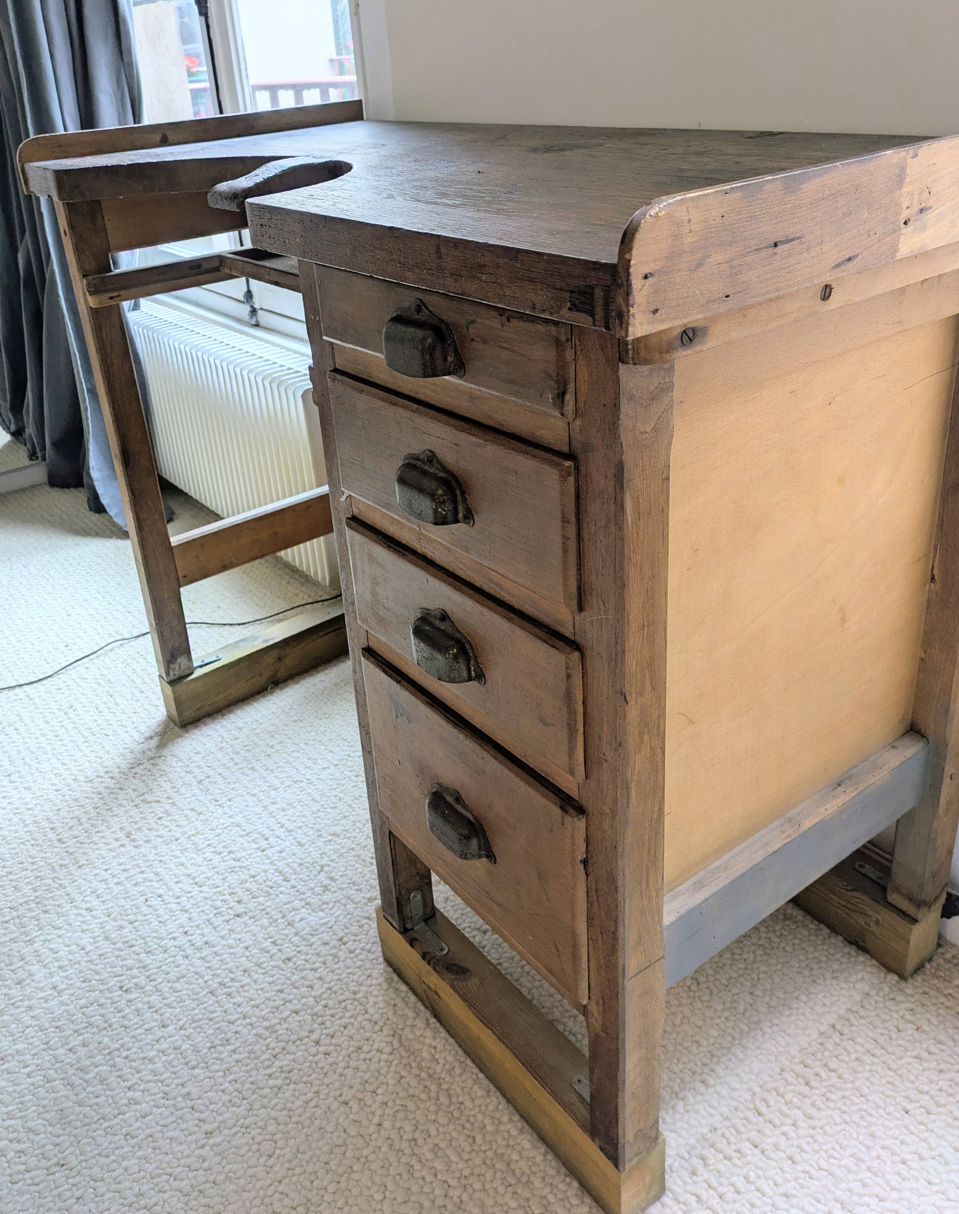 1940s jeweler's workbench