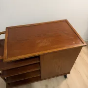 Art Deco dessert trolley/service cart