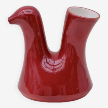 Pichet de la poterie périgourdine en céramique design réalisé au profit de la fondation joséphine baker, 1970