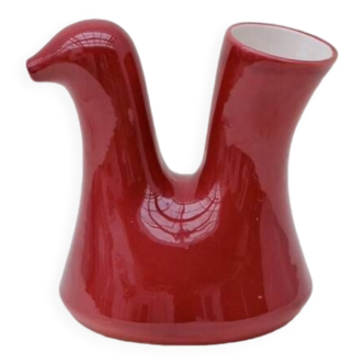 Pichet de la poterie périgourdine en céramique design réalisé au profit de la fondation joséphine baker, 1970