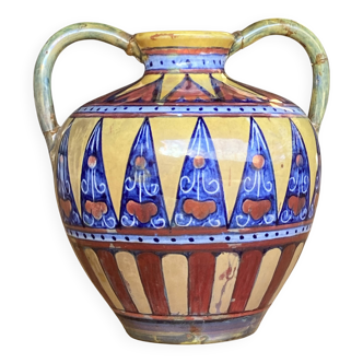 Paolo Rubboli iridescent vase