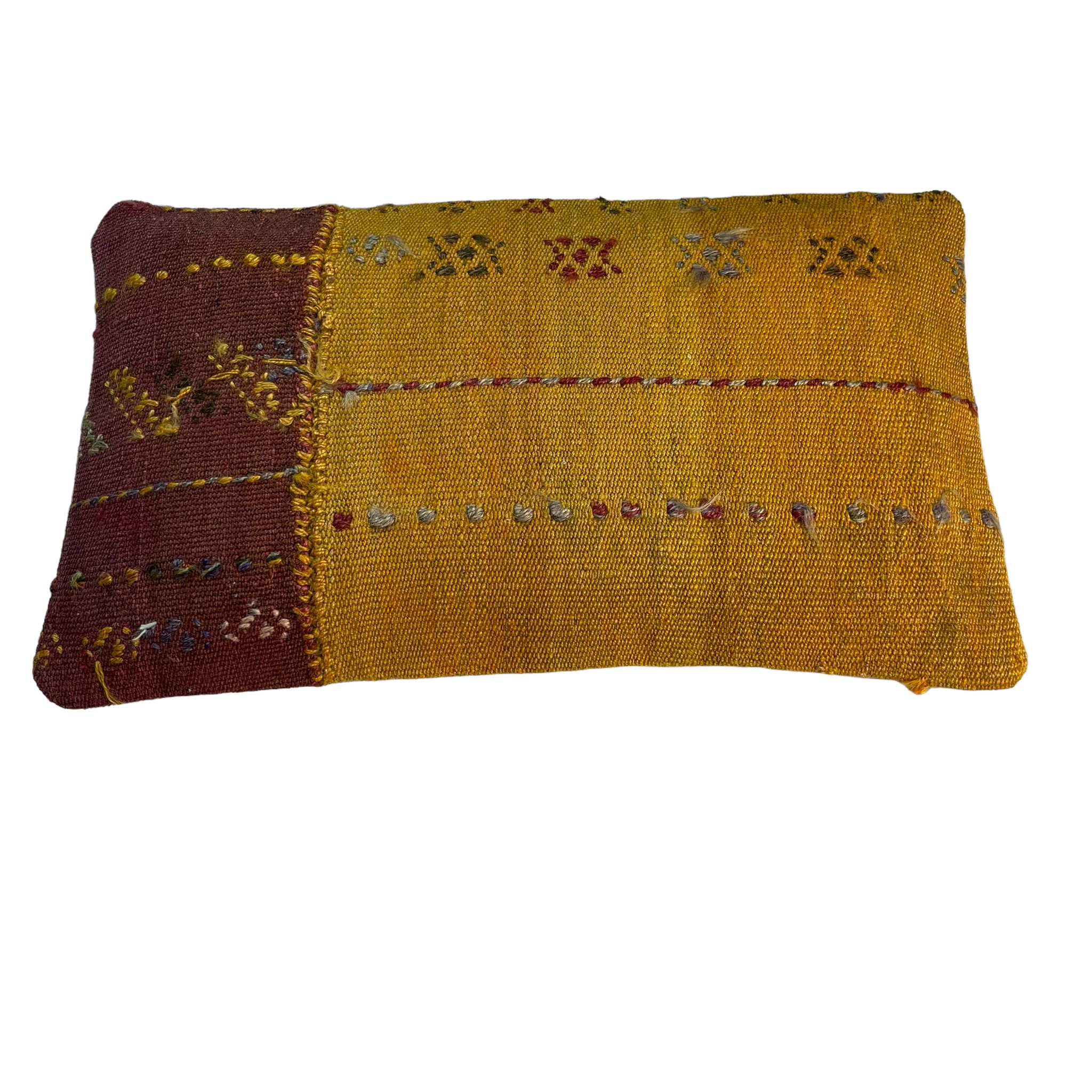 Housse de coussin vintage turque faite à la main 30 x 50 cm