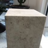 Travertine stele