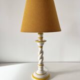 Twisted ceramic lamp 1970