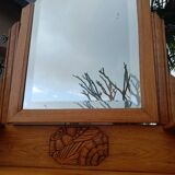 Art Deco hairdresser with bevelled mirror