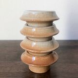 Set of 4 stoneware egg cups