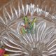 Vintage 1950s compartmentalized glass appetizer tray