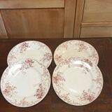 Four St Amand and Hamage flat plates