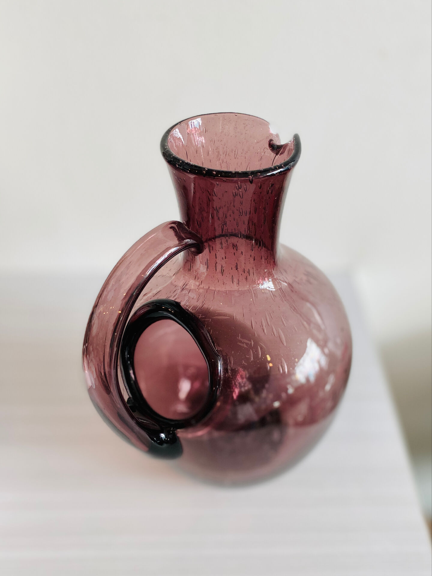 Ice pitcher carafe glassware Biot
