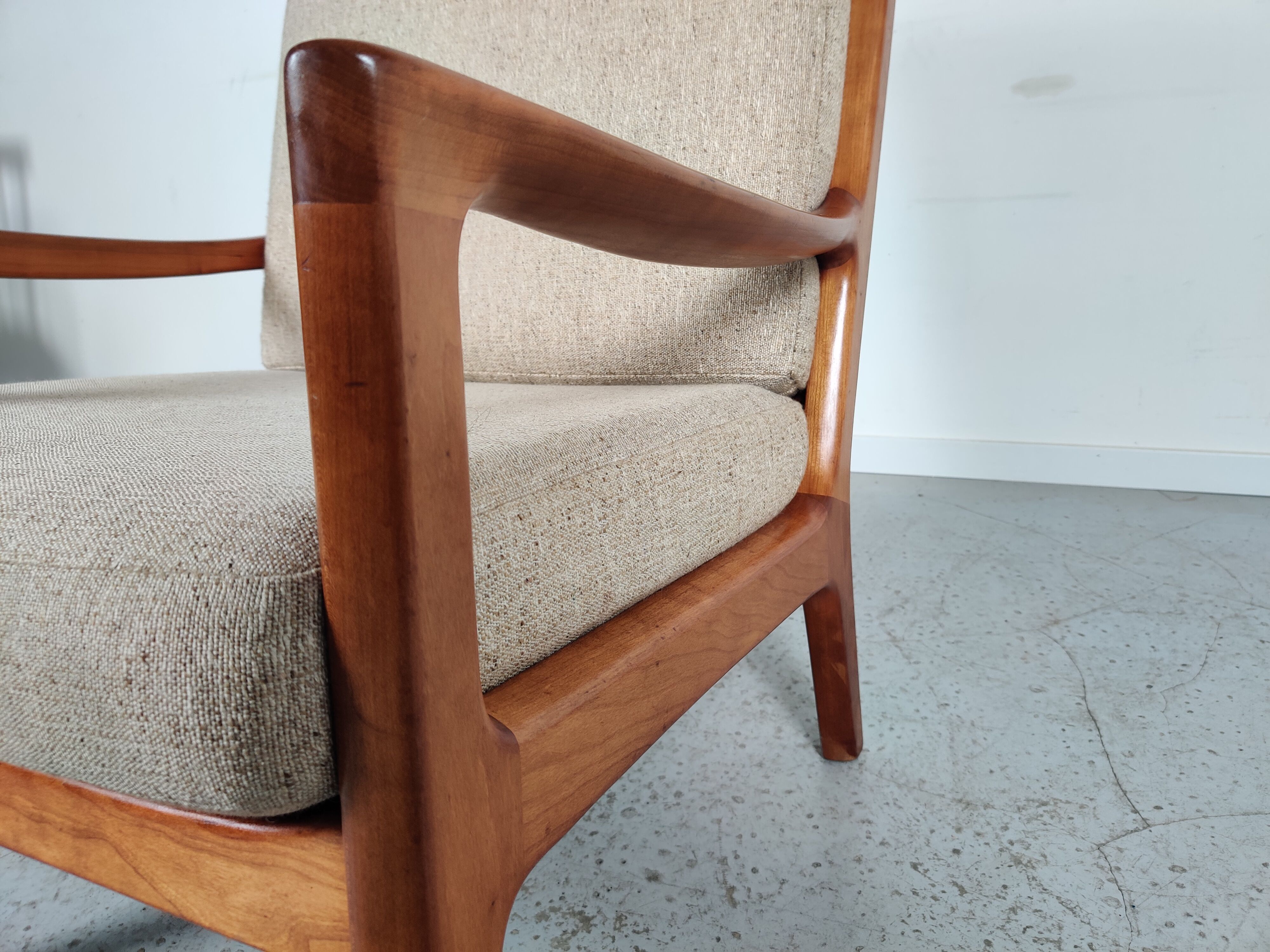 Armchair"senator" by Ole Wanscher for Poul Jeppesen, denmark 1960s