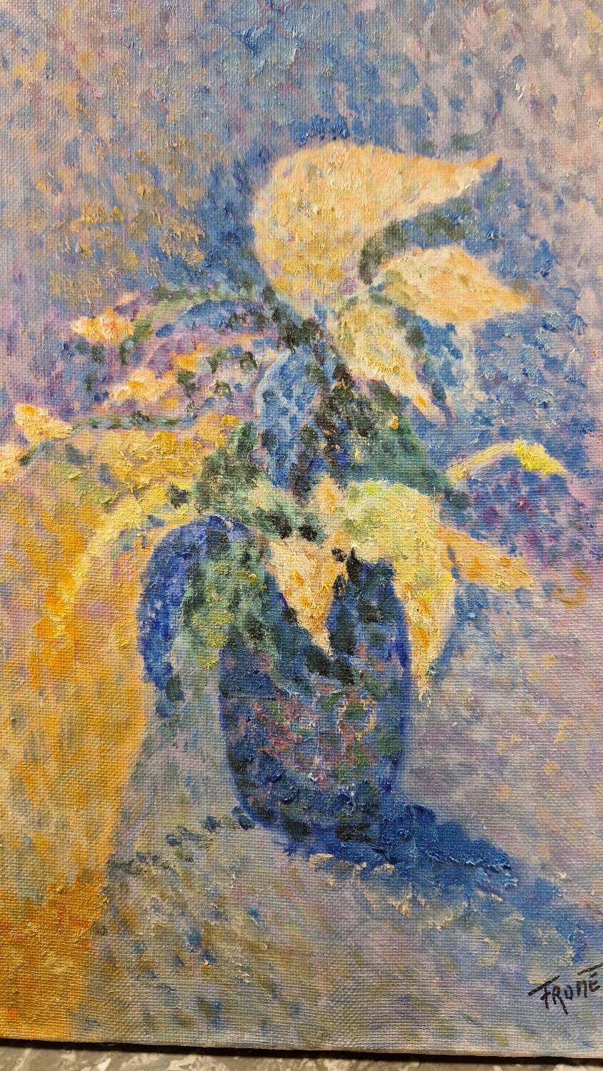 Still life blue bouquet