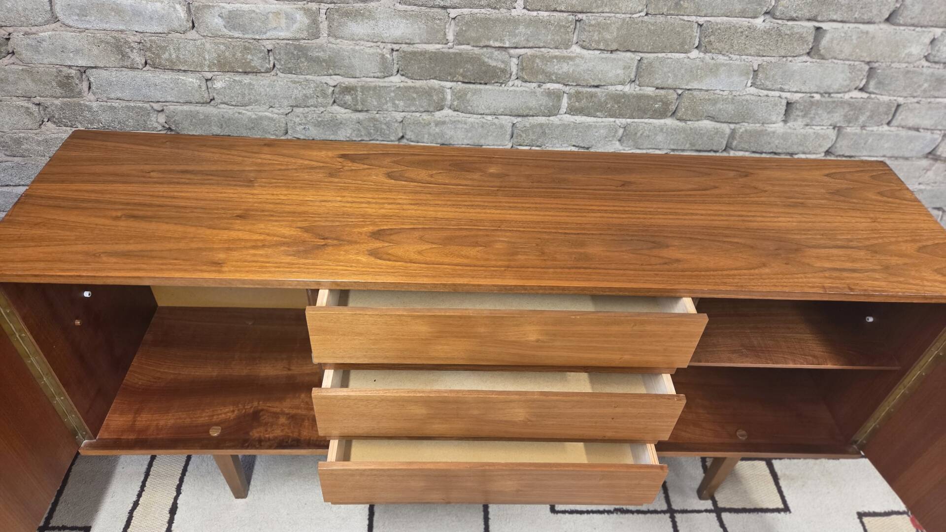 Vintage Scandinavian teak enfilade – 1960s