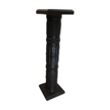 Fifth wheel column in cast iron and wood