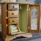 Cabinetmaker's jewelry box 50s/60s