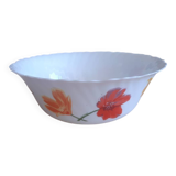 A Luminarc floral salad bowl
