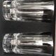 2 Christofle crystal glasses