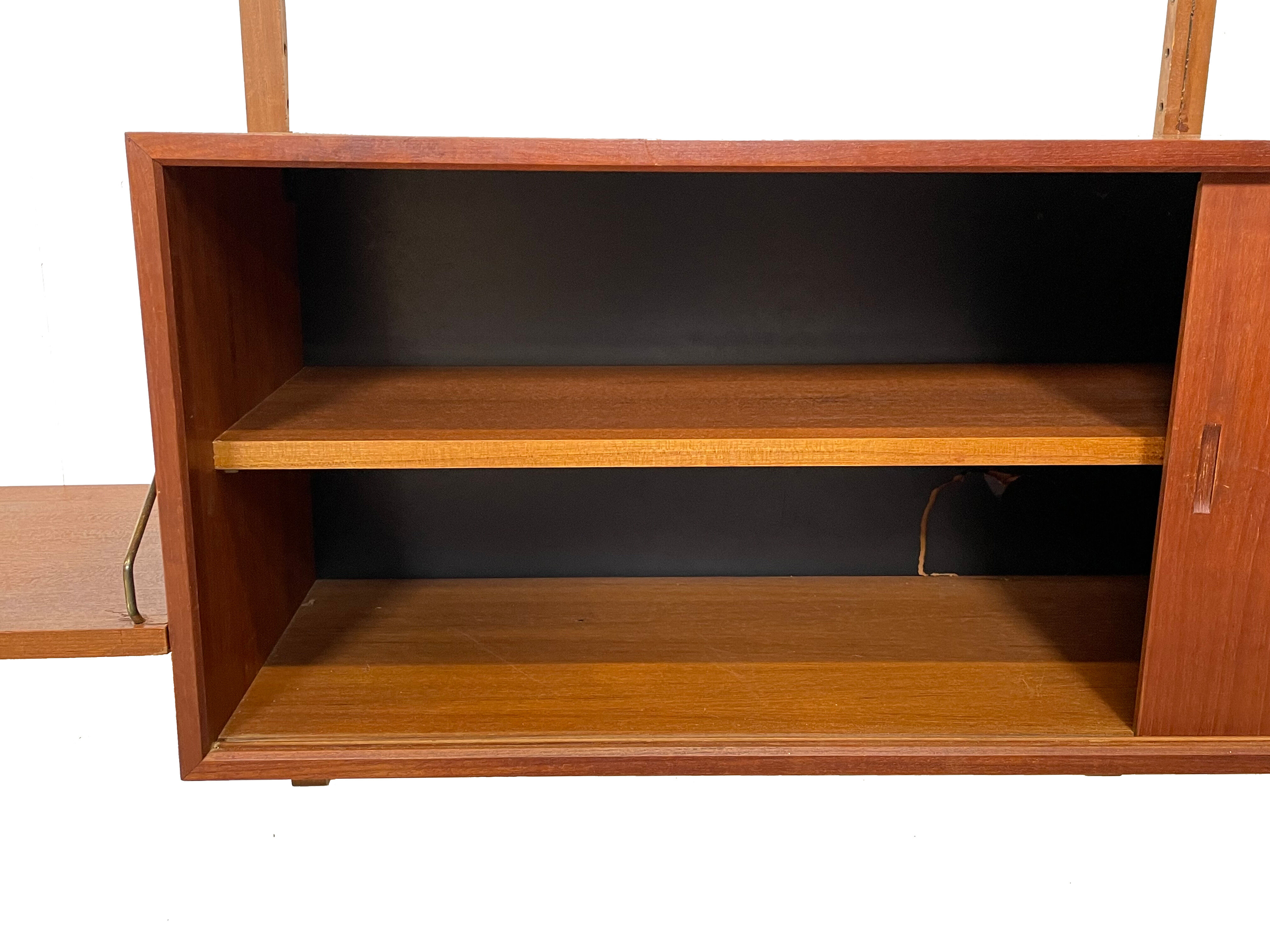 Vintage Poul Cadovius Royal System wall system wall unit