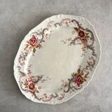 Plat en terre de fer polychrome « Wentworth » Bishop & Stonier
