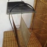 Metal magazine holder