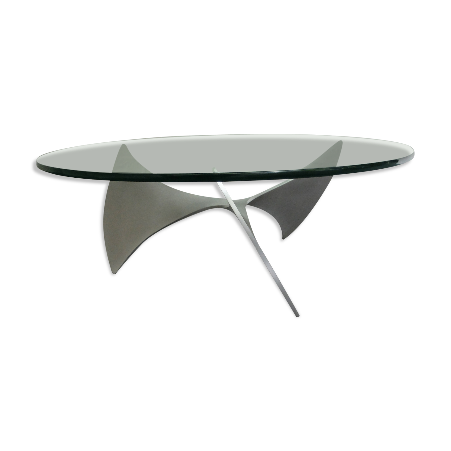 Coffee table propeller/propeller, Knut Hesterberg Ronald Schmitt, 1960s