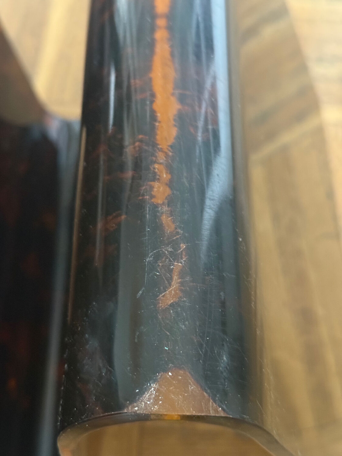 Plexiglass magazine rack