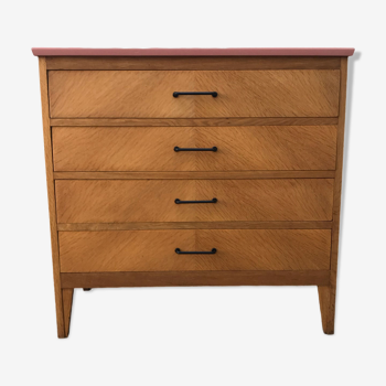 Chest of drawers light oak