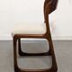 Series of 4 Baumann sled chairs from the 60-70s