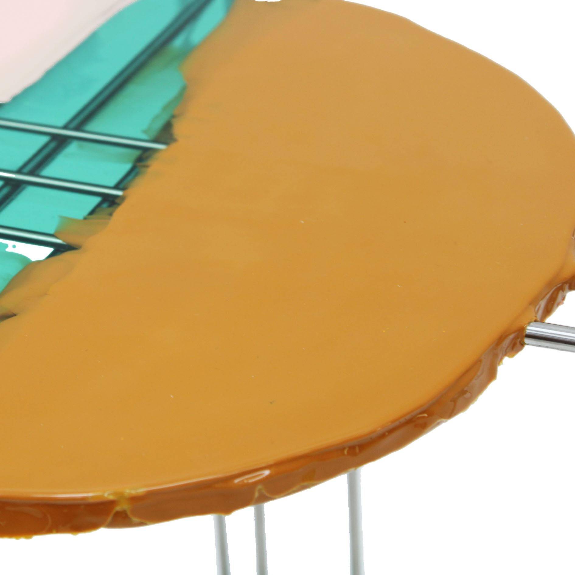 Colored Round Side Table by Gaetano Pesce, Fish Design Collection