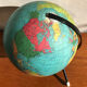 Luminous globe of Cartes Taride editions - 1960s