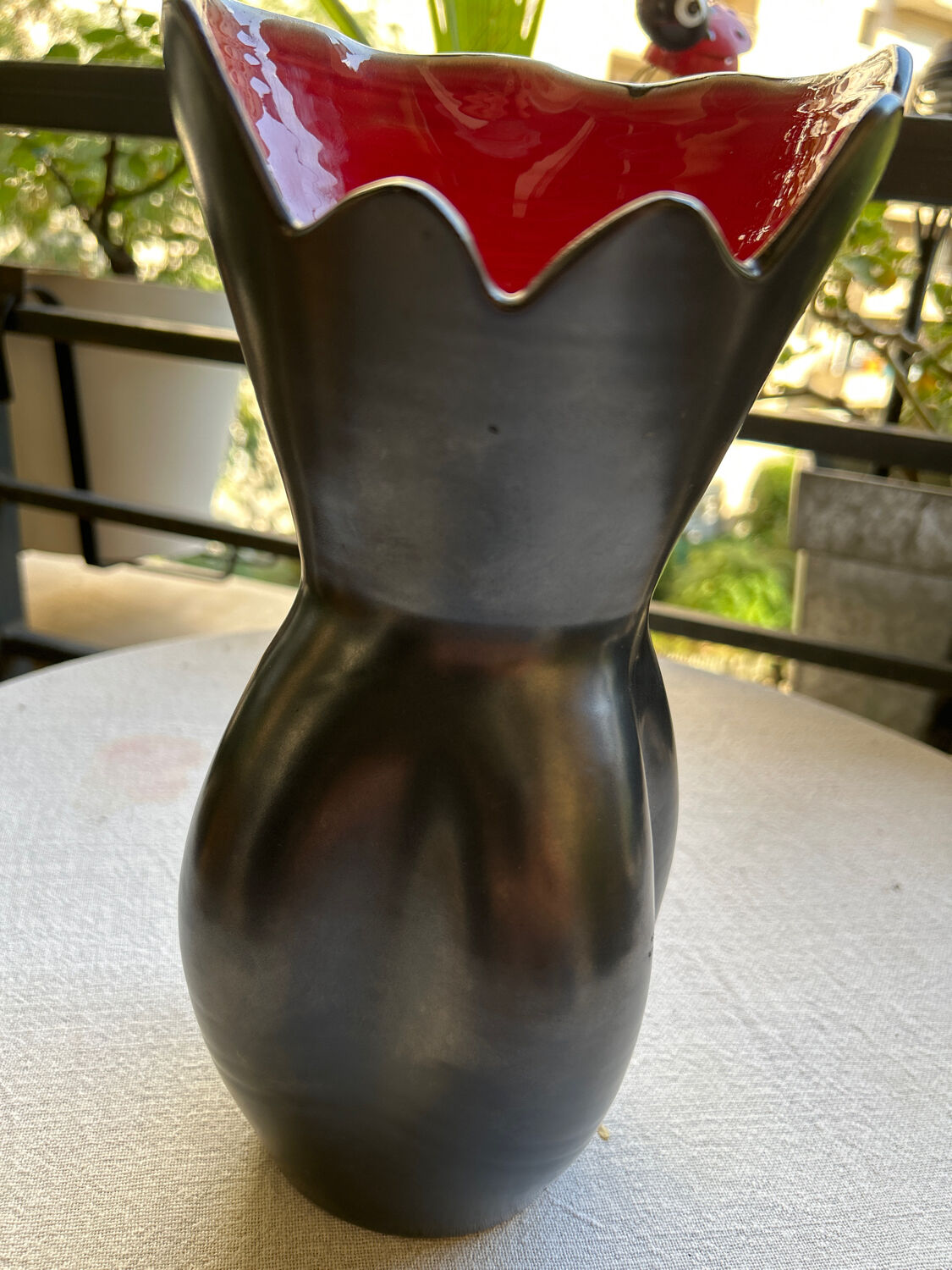 Ceramic vase from the 50s/60s