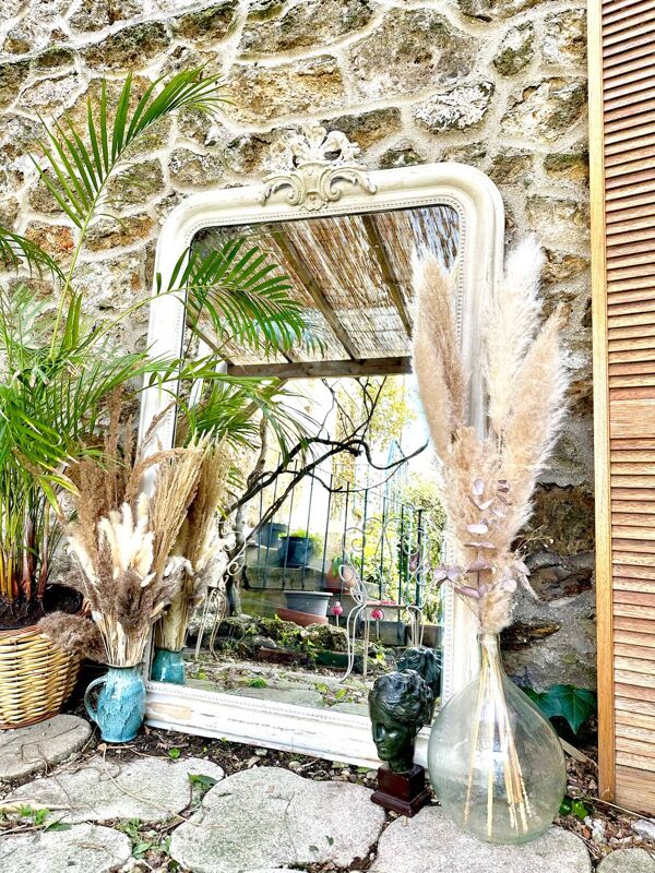 Miroir trumeau ancien Louis Philippe 167x102