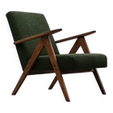 Mid Century Easy Chair Model B - 310 Var in Light Green Buckle
