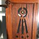 Vintage wardrobe coat rack