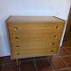 Vintage oak chest of drawers from the 1960s (4 drawers)
