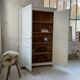 White cutter cabinet