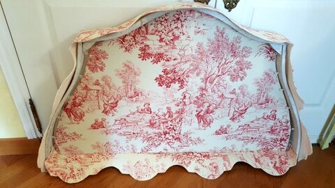 Sky of bed Napoleon lll, canvas of jouy