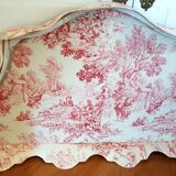 Sky of bed Napoleon lll, canvas of jouy