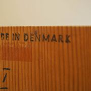 Ash wood bookcase, Danish design, 1960s, designer: Børge Mogensen